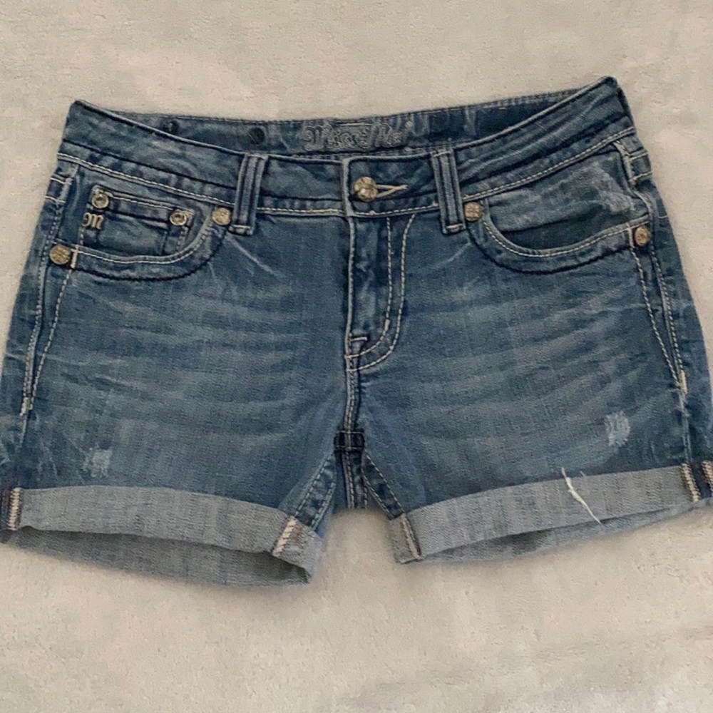 Vintage Miss Me denim shorts